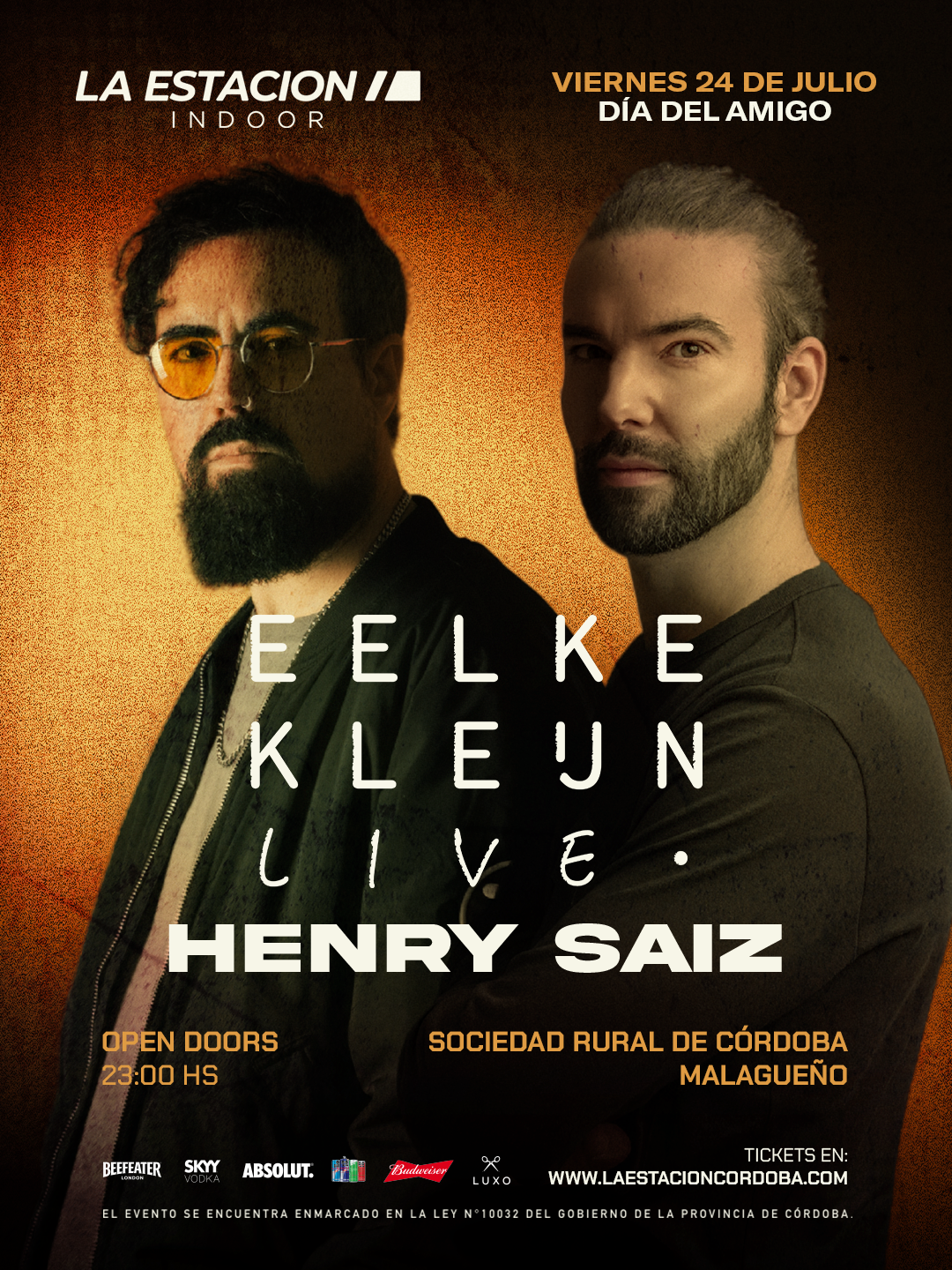 Evento Eelke Kleijn [Live]
Henry Saiz - Jess Pedernera